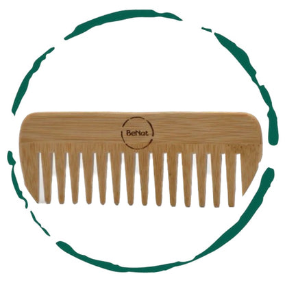 All - Natural Bamboo Hair Comb - Hair Taxi Online Barber and Beauty Supply Store