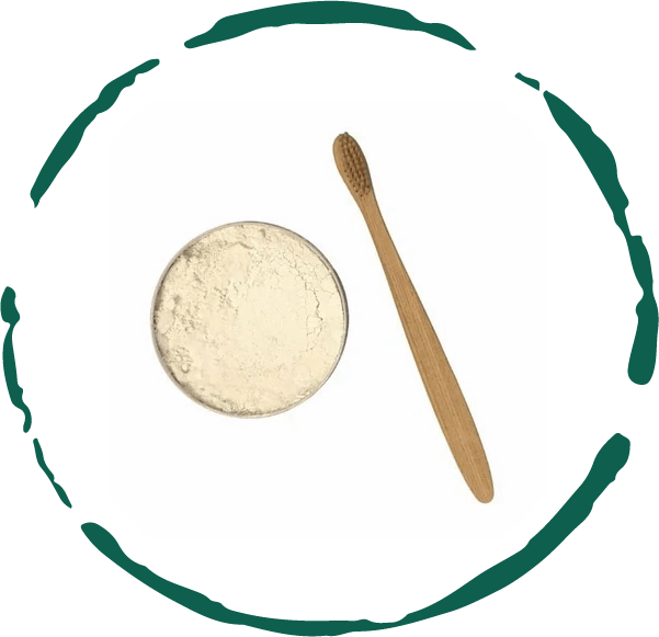 All - Natural Tooth Powder. Eco - Friendly. - Hair Taxi Online Barber and Beauty Supply Store
