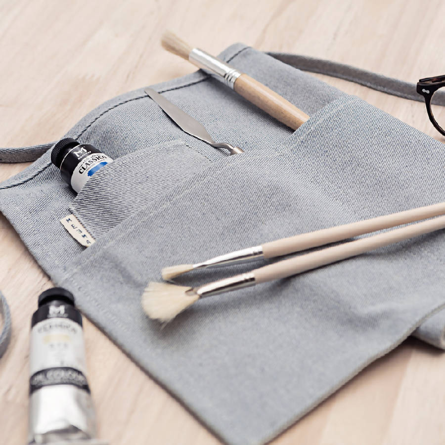 Blue Waist Apron - Hair Taxi Online Barber and Beauty Supply Store