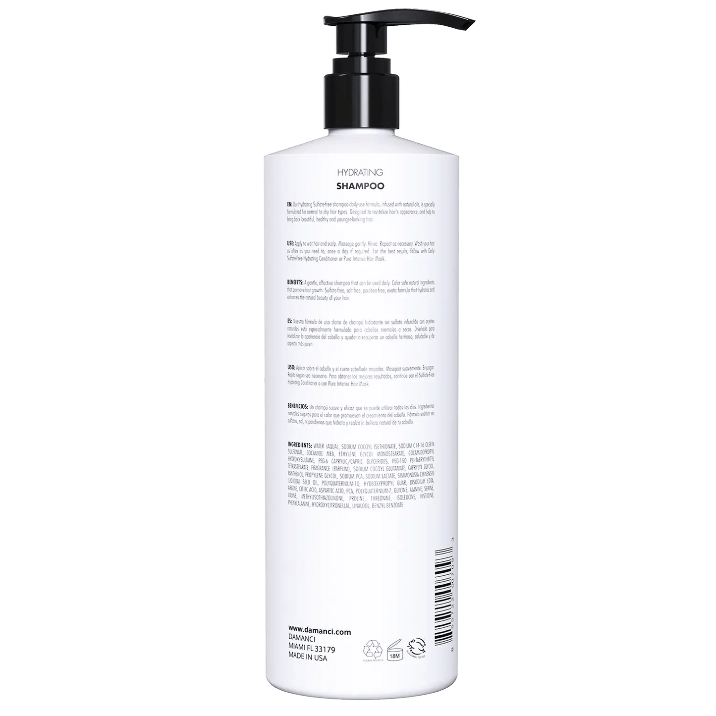 Hydrating Shampoo - Hair Taxi Online Barber and Beauty Supply Store
