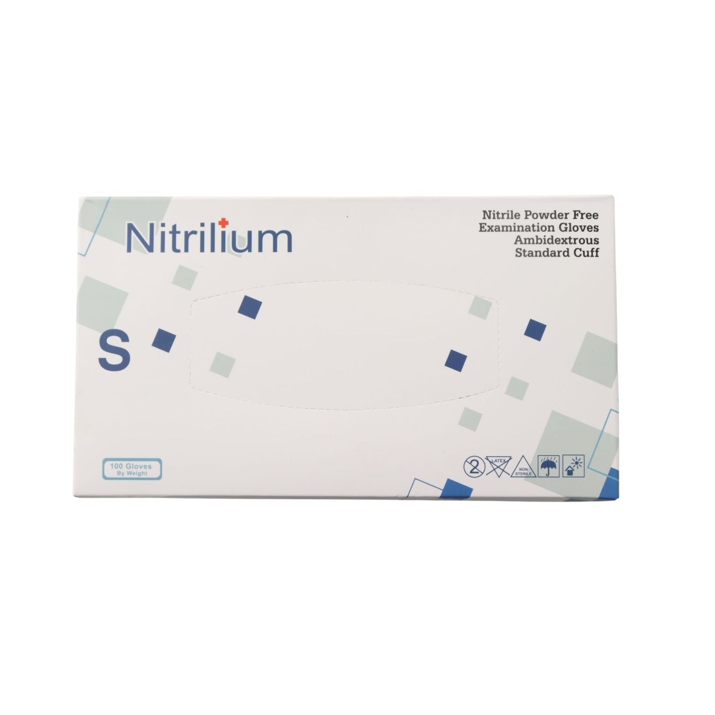 Nitrile Gloves - 1 Box (100% Pure Non Blend Nitrile Patient Examination Gloves/ FDA 510(K), 4Mil - Nitrilium) - Hair Taxi Online Barber and Beauty Supply Store