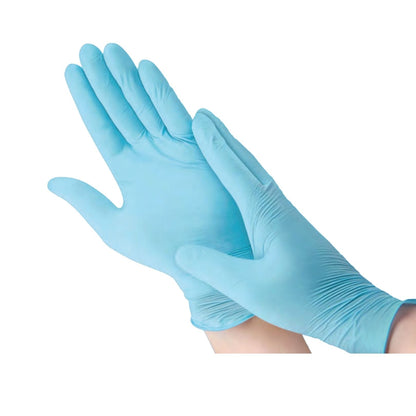 Nitrile Gloves - 1 Box (100% Pure Non Blend Nitrile Patient Examination Gloves/ FDA 510(K), 4Mil - Nitrilium) - Hair Taxi Online Barber and Beauty Supply Store