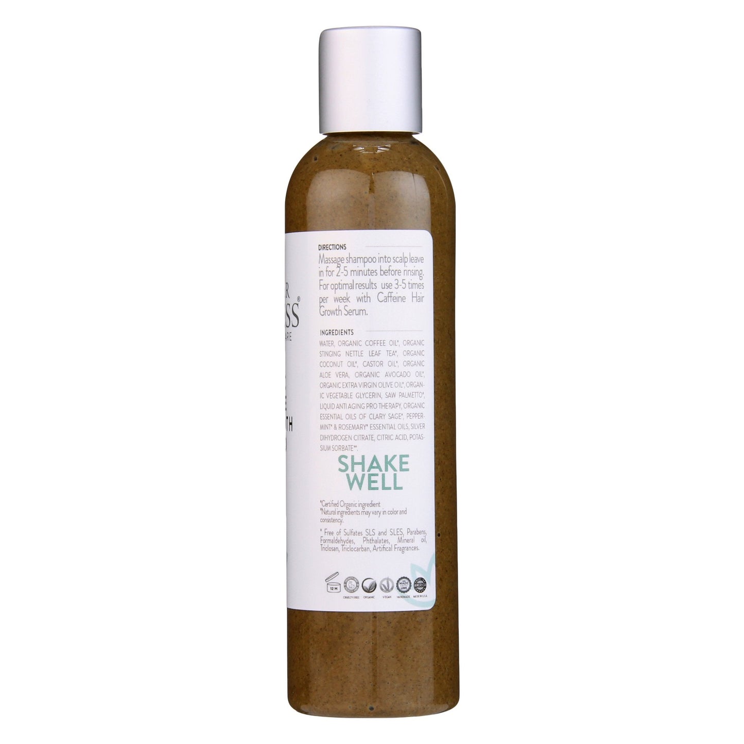 Organic Caffeine Shampoo for Hair Growth - Hair Taxi Online Barber and Beauty Supply Store